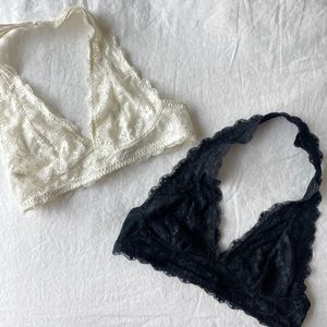 Free People Halter Bralettes